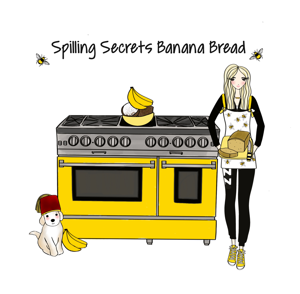 Spilling Secrets Banana Bread